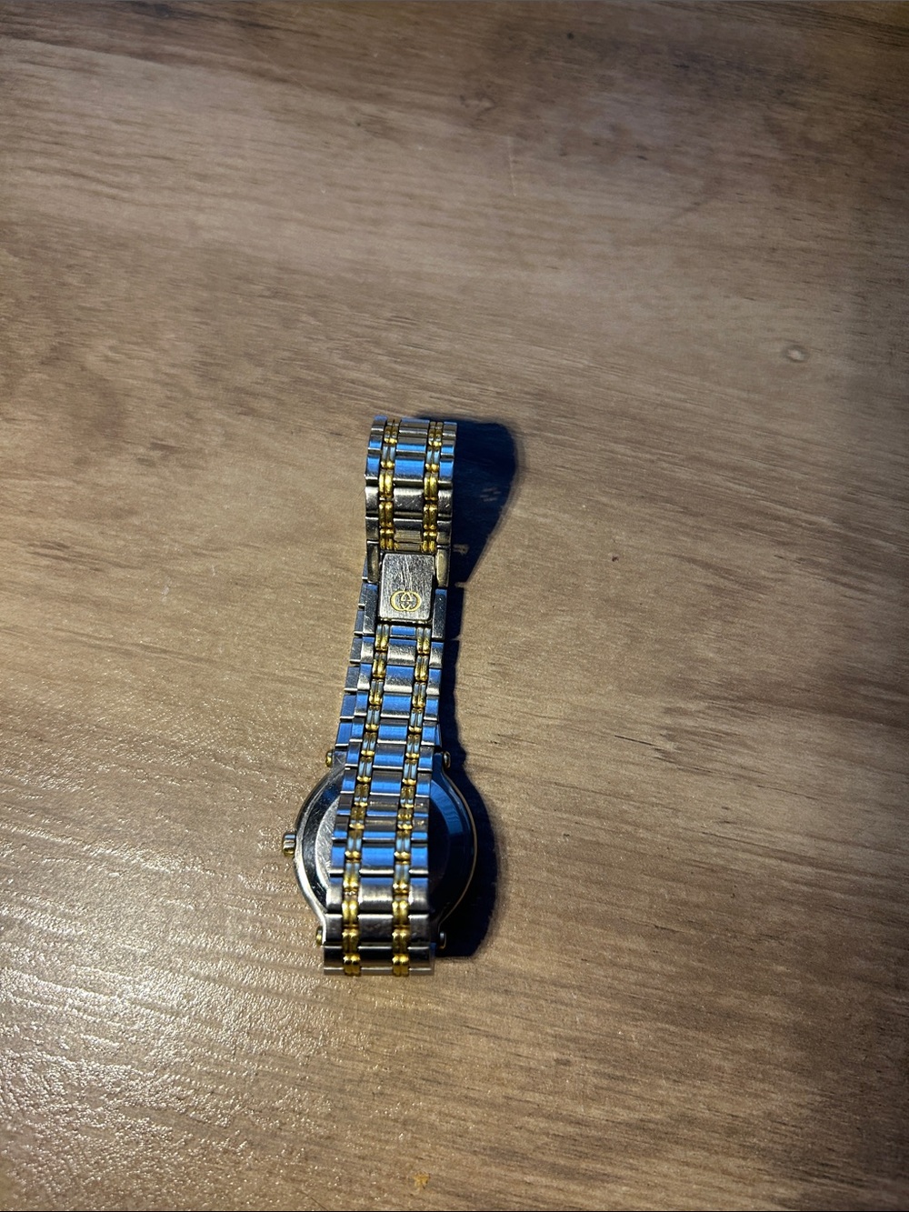 Gucci Two-Tone Stainless Steel Watch with Blue Dial - Picture 4 of 6